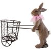 Decoratie paashaas bruin - 6pr0689