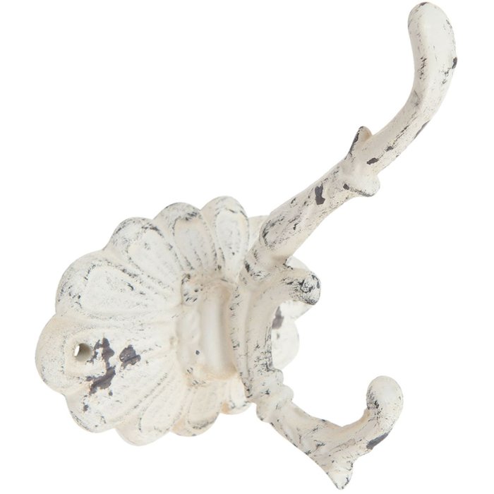 Clayre en Eef Haak eenvoudig - 10x10x13 cm shabby wit