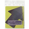 Pijl deco magneet van de vorm omhoog serie 10x10 cm