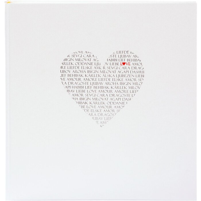 Goldbuch Trouwalbum Love 29,5x31 cm 60 witte paginas