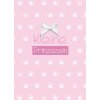 Baby kaart roze Kleine prinses