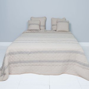 Sprei beige serie q171. - 140x220 cm