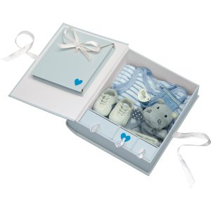 Walther Babydoos Babydier blauw 27x24,5x7 cm