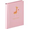 Mini Album Baby Dier roze 30 fotos 11x15 cm