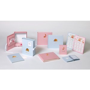 Babyalbum Mijn Doop Baby Dier Roze