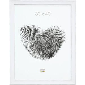 Houten lijst s45yf 18x24 cm wit