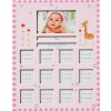 Baby Animal Baby Lijst, roze, 22x28 cm