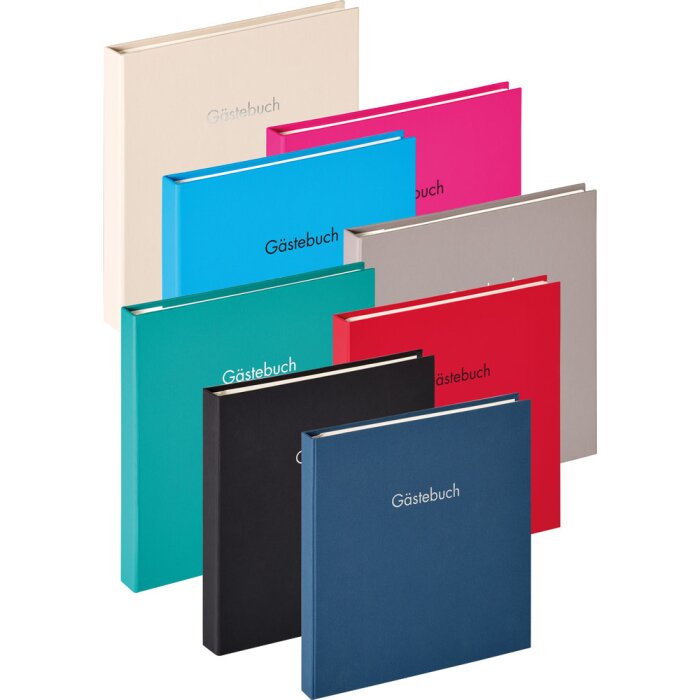 Walther Spiraal gastenboek Fun 26x25 cm 50 witte paginas