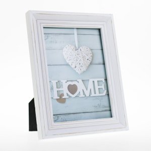 Houten lijst Vintage 50x70 cm wit