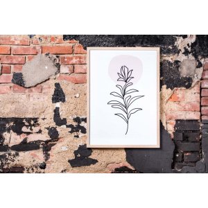 Fotolijst Modern 30x40 cm midden bruin