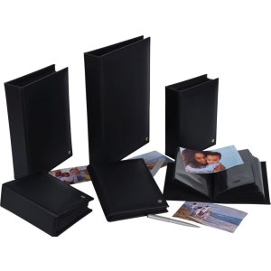 Henzo Stock Album Puur Zwart 200 fotos 13x19 cm