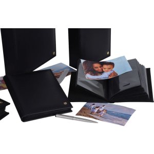 Henzo Stock Album Puur Zwart 200 fotos 13x19 cm