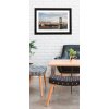 Ceanothe Houten lijst Rivier 40x50 cm wit
