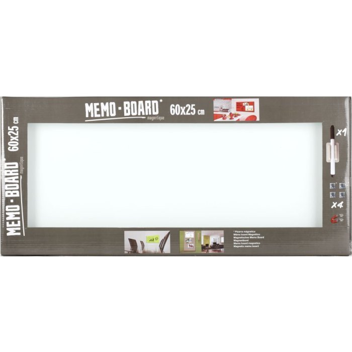 Ceanothe Memobord 25x60 cm wit
