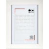 Ceanothe Houten lijst Smart 18x24 cm wit