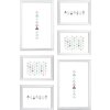 Easy 6 Lijst Set wit 13x18 cm en 18x28 cm