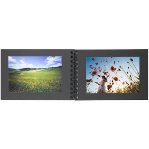 Modela Spiraal Album zwart 15x21 cm