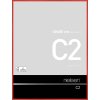 Aluminium lijst c2 tornado rood 60x80 cm