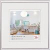 Kunststof lijst New Lifestyle 20x20 cm zilver