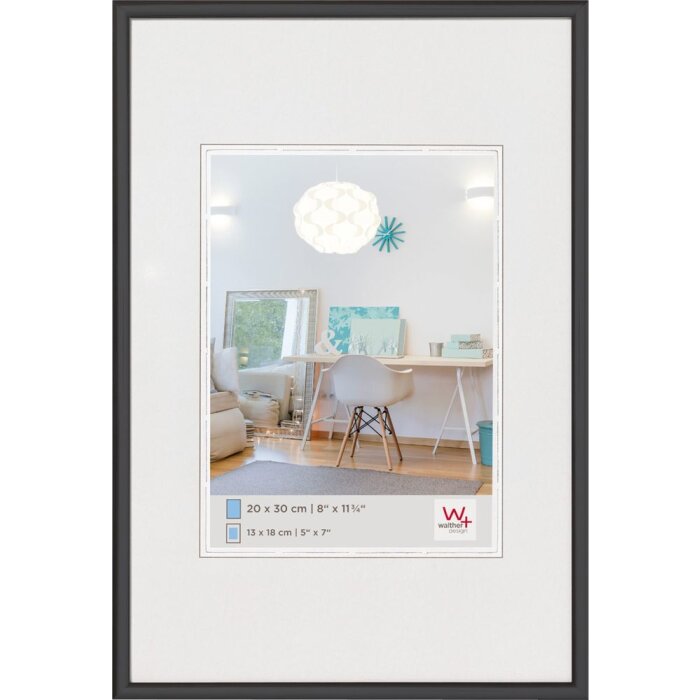 Kunststof lijst New Lifestyle 29,7x42 cm zwart