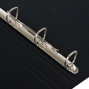Ringband a4 Linum zwart