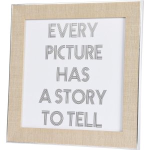 Fotolijst Silverline 20x20 cm beige