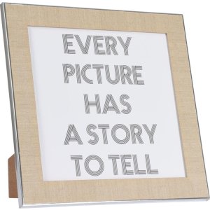 Fotolijst Silverline 20x20 cm beige