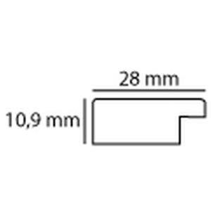 Fotolijst Silverline 20x20 cm beige