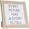 Fotolijst Silverline 20x20 cm beige