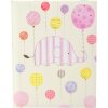 Baby dagboek vrolijke olifant roze
