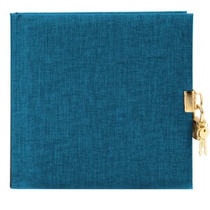 Goudboekje Dagboek Zomertijd 16,5x16,5 cm 96 witte paginas