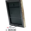 Fotolijst zilver kunststof 30,0 x40,0 cm s95md