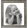 Fotolijst zilver hout 60,0 x80,0 cm s873d