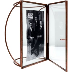 Fotolijst koper metaal 20,0 x30,0 cm s68pb