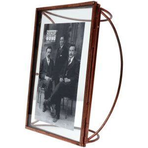 Fotolijst koper metaal 20,0 x30,0 cm s68pb