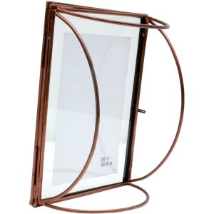 Fotolijst koper metaal 20,0 x30,0 cm s68pb