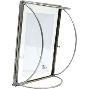Fotolijst zilver metaal 10,0 x15,0 cm s68pb