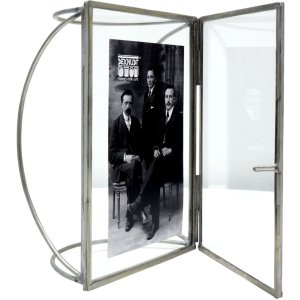 Fotolijst zilver metaal 10,0 x15,0 cm s68pb