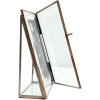 Fotolijst koper metaal 15,0 x20,0 cm s68pa