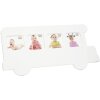 Kind Lijst Bus wit hout 7,0 x8,0 cm