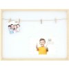 Magneetbord s68lh1 hout natuurlijke kleur 30x40 cm