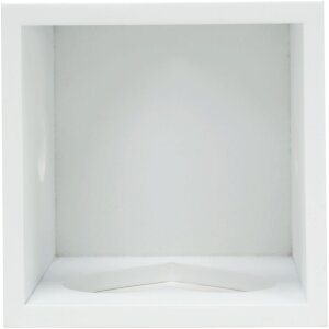 Theelichthouder s68hf1 wit hout 7,0 x8,0 cm