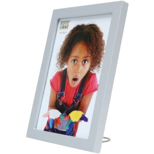 Fotolijst zilver s68fd1 hout 13,0 x18,0 cm
