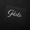 seda gastenboek van Goldbuch in black