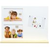 Foto Magneetbord wit s68el hout 2 fotos 13x18 cm