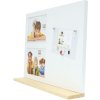 Foto Magneetbord wit s68el hout 2 fotos 13x18 cm