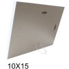 Fotolijst taupe-wit hout 4 fotos 10x15 cm