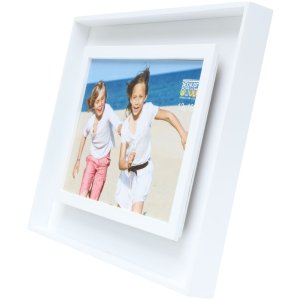 Fotolijst s68dk1 wit hout 13x18 cm