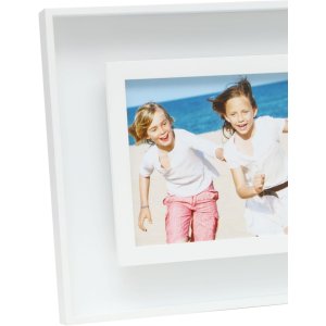 Fotolijst s68dk1 wit hout 13x18 cm