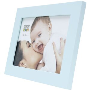 Fotolijst blauw hout 10,0 x15,0 cm s66rj